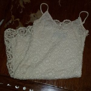 Crochet mini dress